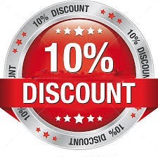 10 percent button